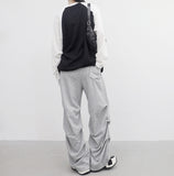 Metina String Shirring Pants