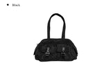 Mitch Nylon Boston Shoulder Bag