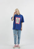 Overfit Opening Close Short Sleeve Tee