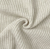 Knit Button Ribbed V-neck Sleeveless