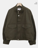 Buen Out Pocket Boxy Bomber Jacket