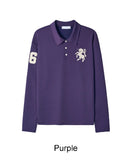 Herald Horse Embroidered PK Long Sleeve