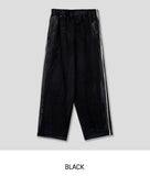 Dirty Painting Line Wide Pants