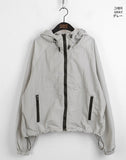 [MADE] Milon Gopcore Color Matching Nylon String Jumper Windbreaker Zip-up