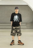 SPIDER REAL OVERSIZED SHORT T-SHIRTS
