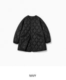 Chiro Quilted Over Fit Fishtail Field Jacket