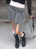 Walkin Stripe Balloon Ribbon Mini Skirt