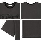 Dimain Eagle Graphic Short Sleeve T-shirt
