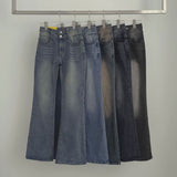 Pelvic Fever Brushed Span 2-Button Bootcut Denim Pants