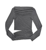 Kels Cutout One-Off Long Sleeve Tee