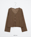 Milkpo Summer Basic Loose-Fit Cardigan