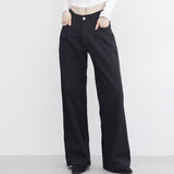 Maris Back Button Strap Pants
