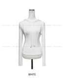 pita incised hood long sleeves