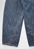 moity denim balloon pants