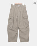 Riqui Cut Curved Wide Cargo Pants