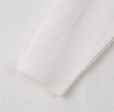 Waffle Button Wide Long Sleeve