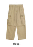 Liev Washed Zipper Cargo Pants