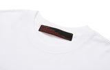 Whale Flower Embroidery Short Sleeve