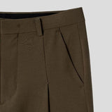 Theo One-Tuck Wide Slacks