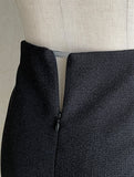 Serzel Tweed Slit Skirt