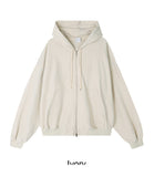 Loped Work Twill Hooded Zip-Up