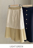 Piant Button Mermaid Skirt