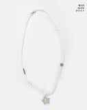 Batz Vintage Star Beads Gem Necklace