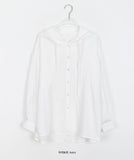 Kimu Color Summer See-through Hood Shirt