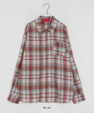 Bamine Check Shirt Jacket