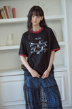 Cats Music Ringer Short Sleeve Tee