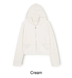 Larsen Star Waffle Hooded Zip-Up