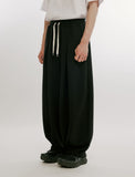 Front Tuck Wide Balloon Sweatpants