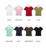 UL Ribbed Short Sleeve T-shirt