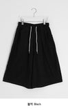[unisex] Maril Banding Bermuda Cotton Pants
