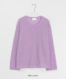 [unisex] Pima Net Basic Over Knit