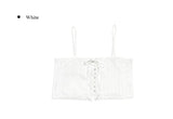 Tie Lace Layered Top Sleeveless