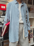 Crusi Stripe Pigment Shirt