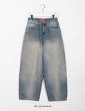 Sutin Washed Wide Denim Pants