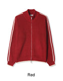 Davenn Track Line Knit Zip-Up
