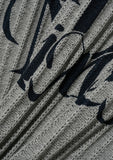 ORIGINE LETTERING HALF KNIT