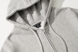 Edge Crop Hood Zip-Up