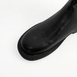 Flip round middle boots