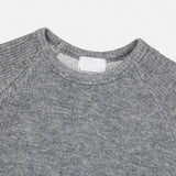 Fit Ribbed Muscle Raglan Brushed Long Sleeve Tee