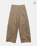 Behin Cargo Curve Balloon Wide Long Pants