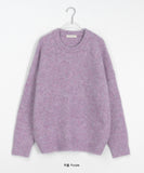 Okari Mohair Pastel Round Over Knit