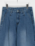 Mvendi Washing Denim Wide Pants