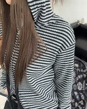Terren Ribbed Crop Hood Zip-Up