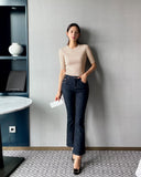 Mizell Bootcut Banding Denim Pants