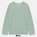 Ronnie Boatneck Waffle Knit