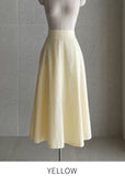 Feud Flared Banding Long Skirt